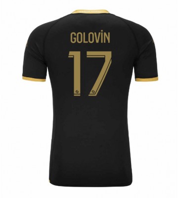 AS Monaco Aleksandr Golovin #17 Replika Udebanetrøje 2023-24 Kortærmet
